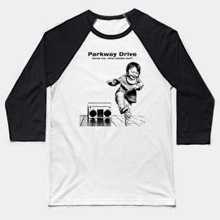 Metalcore Saves Me // pencil sketch Baseball T-Shirt